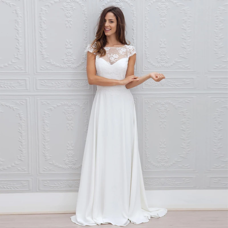 Vestido De Noiva Fashionable Wedding Dresses 2016 Sexy Romantic Lace