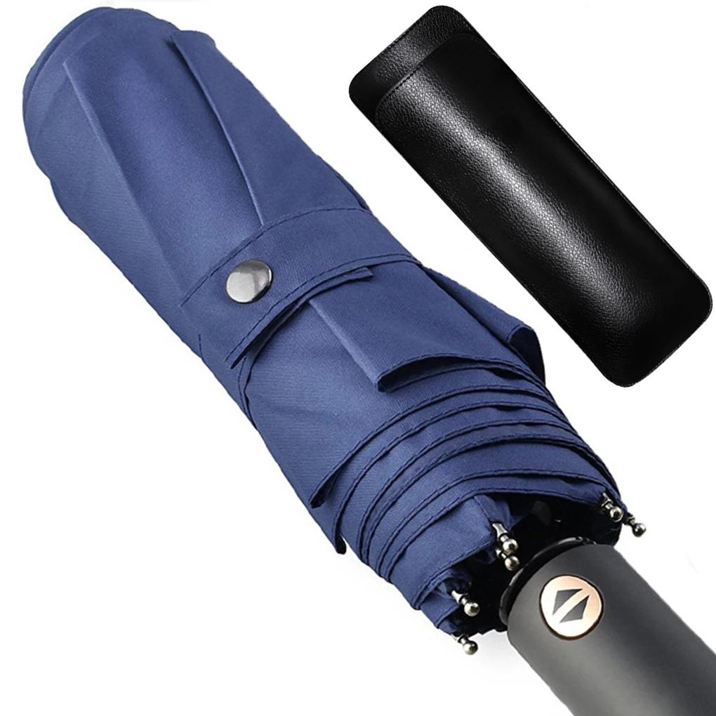 UPF UV Protection Travel Umbrella Light Weight Pocket Three Fold Sun