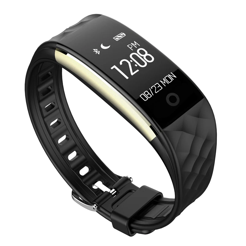 S2 Smart Bracelet Bluetooth 4 0 IP67 Waterproof Heart Rate Monitor Smart Band 0 96 inch