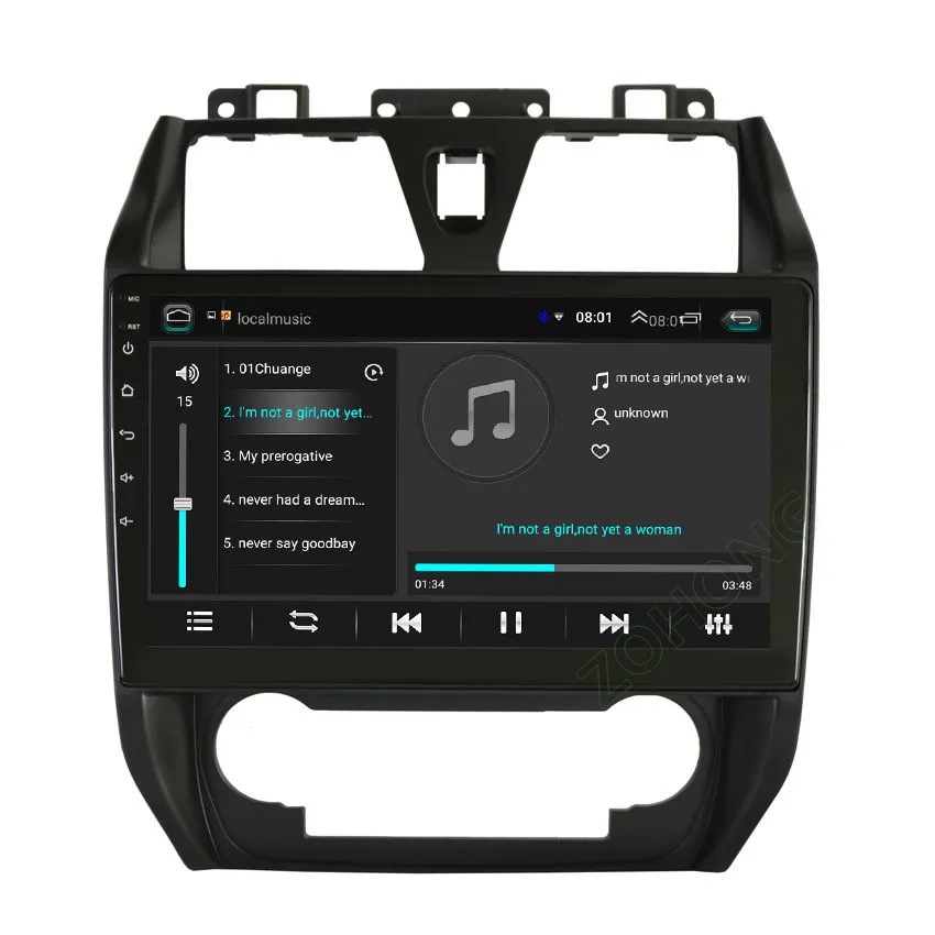 Clearance 2.5D 10.2inch Android 8.1 Car DVD GPS For GEELY Emgrand EC7 EC715 EC7-RV EC718 Navigation Multimedia Player Radio BT wifi MAP 1