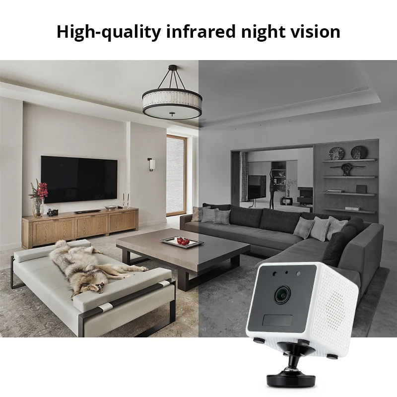 FUERS 960P HD Built-in Battery Surveillance WiFi IP Camera PIR Motion Night Vision Intercom Wireless Mini CCTV Security Camera FUERS 960P HD Built-in Battery Surveillance WiFi IP Camera PIR Motion Night Vision Intercom Wireless Mini CCTV Security Camera