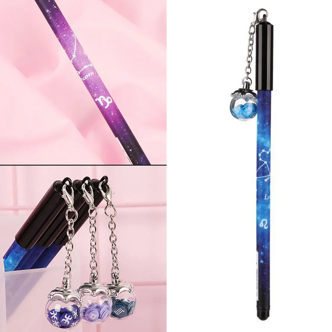 

ConstellationsgelpenFor School Writing Constellation Glass Girls Gift Gel Pen 0.5 Starry Sky Pens Ball Pendant Neutral Pens