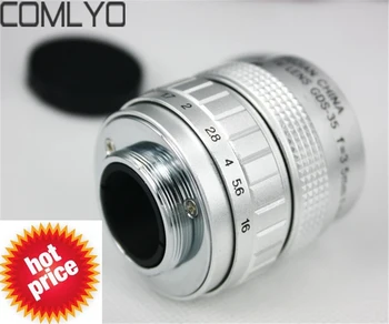 

COMLYO Camera Lens Adapter Silver 35mm f1.7 2/3" C CCTV Lens Adapter for Sony NEX-3 NEX-5 NEX-7 VG10 NEX5N Camera Accessories