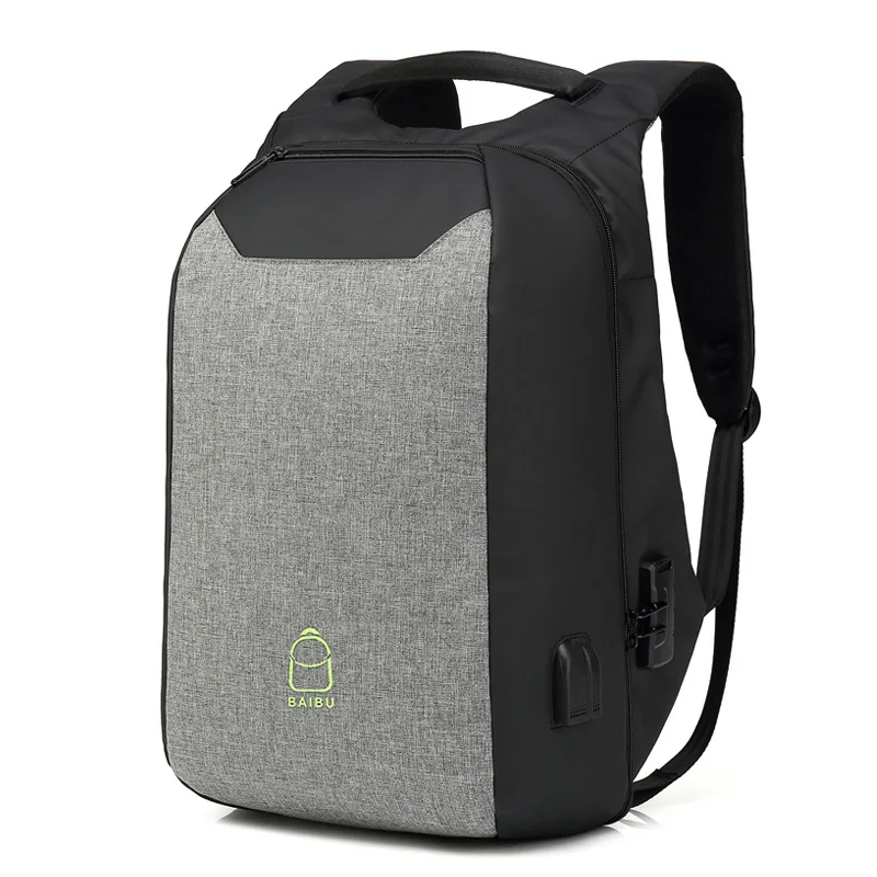 

Men's Backpack Large Capacity Anti Theft Backpack Waterproof 15.6' Laptop Backpack Fashion College Bag Notebook Bagpack