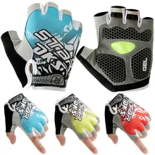 Men Women s Sports 3D Gel Padded Anti Slip Gloves Gym font b Fitness b font