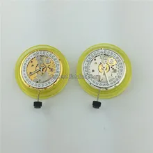 Высокое качество серебряная/Золотая чайка ST2130 клон ETA 2824-2 мужские наручные часы движение P911