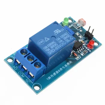 

5V Light Photoswitch Sensor Switch LDR Photoresistor Relay Module Light Detection Photosensitive Sensor Board