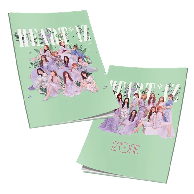 

Kpop IZONE Mini Album Photo Book Eun Bi Yuri Jo HEART*IZ Photograph Poster Picture