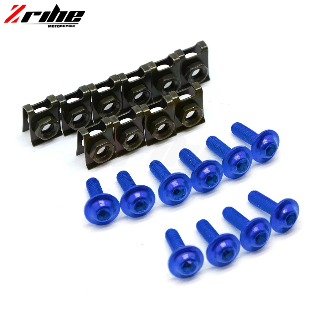 for Universal The fairing of the motorcycle speed screws of the clip