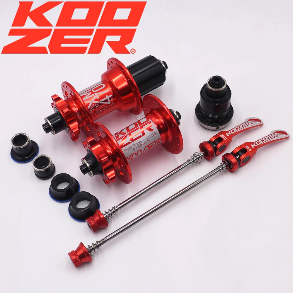 KOOZER XM470 MTB Hub 32 Hole Mountain Bike Disc Brake Bearing Hubs
