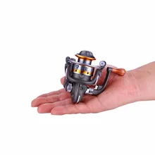 1pcs 5.5:1 BM15 Mini Fishing Spinning Reel 10 Ball Bearing Interchangeable Collapsible Handle Fishing Reels fishing accessories