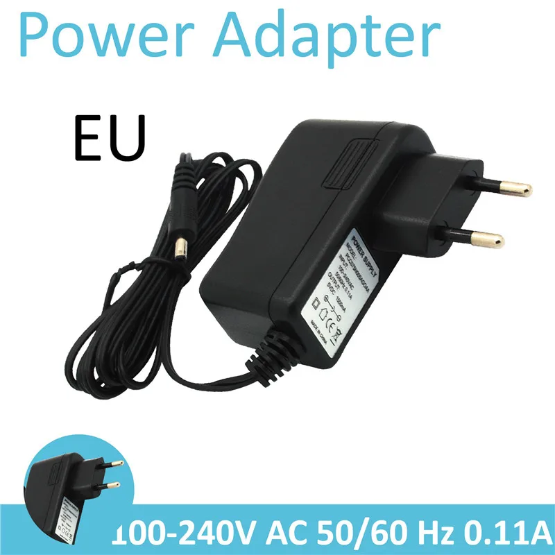 HY Power Adapter for IP camera supply Plug Socket Power Charger 5V 0.2A 1.5 Meter EU Power