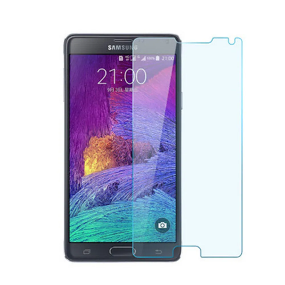 

2pcs/lot For Samsung Galaxy Note 4 N910T N910V N910P N910A N910F N910R4 N910 Tempered Glass Screen Protector!!