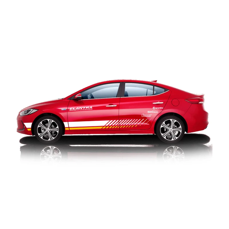  TAIYAO car styling sport car sticker For 2016-2018 Hyundai ELANTRA Mark Levinson car accessories an