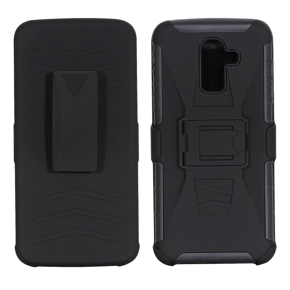 Premium 3 in 1 Armor Case for Samsung Galaxy J3 J4 J6+ J7 J8 2018 Stand Cover Heavy Duty Hybrid Fundas Hard Rugged TPU+PC Coque | Мобильные