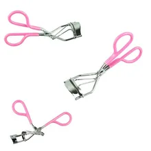 Lady Women Eyelash Curler Lash Curler Nature Curl Style Cute Curl Eyelash Curlers-Silver Beauty Tools