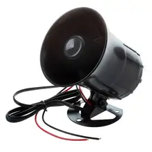 12 V-ромкоговоритель рожка 105 дБ автомобиль грузовой фургон сирены