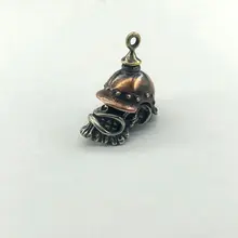 EDC медные сердитые обезьяны бусы на шнурок DIY Металлические Брелки Подвески Бусы на шнурок Паракорд нож инструмент кулон