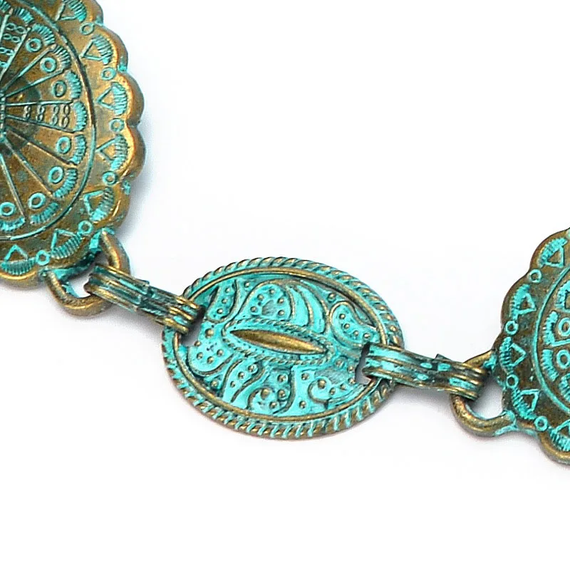  Badinka 2019 New Summer Vintage Metal Waist Chain Belt Female Boho Style Waistband Belts for Women 