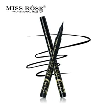 

Miss Rose Black Eye Liner Pencil Long lasting Quick Dry Eyeliner Waterproof Natural Makeup