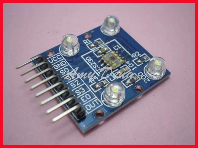 TCS3200 обновленная версия цветной сенсорный модуль TC230 распознавание цвета модуль с наибольшим количеством полную программу
