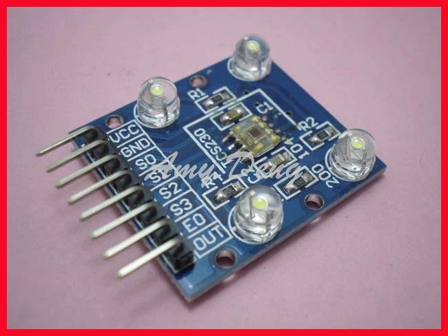 

TCS3200 upgraded version of color sensor module TC230 color recognition module with the most complete program