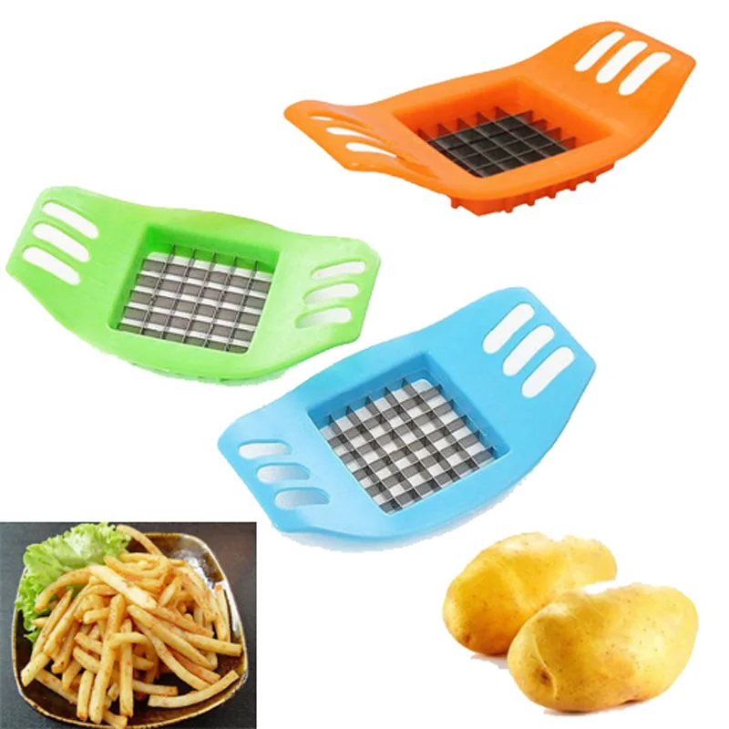 

French Fry Potato Chip Cut Cutter Chopper Chipper Blade Vegetable Home Fruit Slicer
