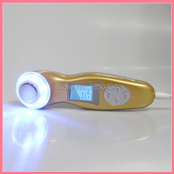 

New Version Ultrasonic Ion Sonic Photon Lights Vibration Massager