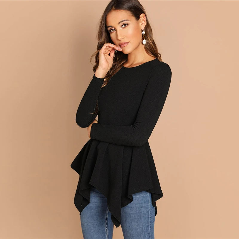 красная кофта с баской. кофта с баской. блузка женская с баской. черная блузка с баской. кофта с баской с длинным рукавом.