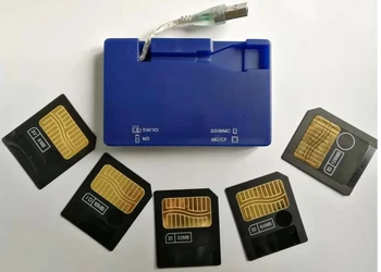 

SmartMedia card reader XD card reader CF card reader all in 1 support SM XD card, SD/MMC card, MD/CF card, MS card