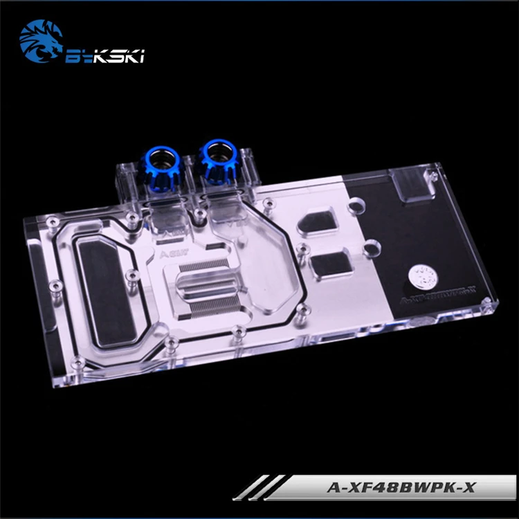 Popular  Bykski Full Cover Graphics Card Block use for XFX-Radeon-RX-480-GTR-8GB-GDDR5/ RX580 GTS XXX Editio