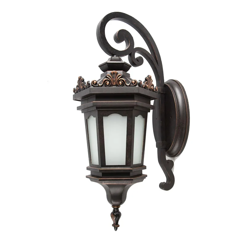 

Aluminum European outdoor wall lamp wall mounted rainproof sunscreen villa door light garden landscape wall lamp wx12031649