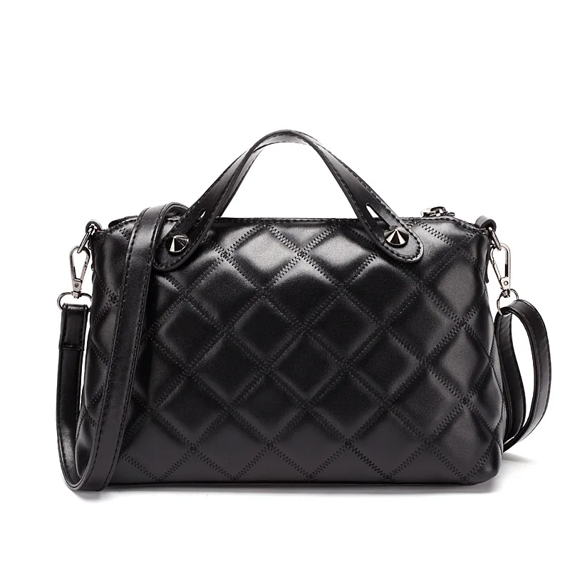 جديد حقيبة يد فاخرة أزياء المرأة حقيبة 2018 العلامة التجارية مصمم منقوشة حقيبة كتف الإناث Crossbody أكياس عالية قدرة أعلى-حقائب بيد