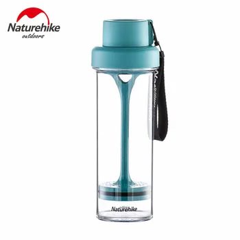 

Naturehike Outdoor Running Bottles Sports Bottle 400ml Plastic Water Bottle Portable Cycling Kettle Running Sport Bottles Picnic