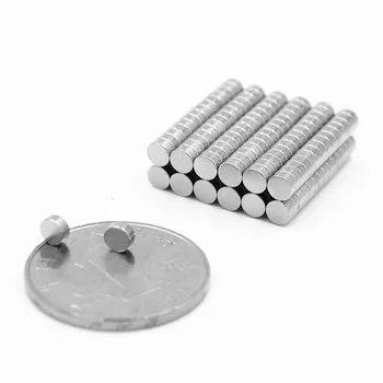 

10000pcs Neodymium N35 Dia 4mm X 2mm Strong Magnets Tiny Disc NdFeB Rare Earth For Crafts Models Fridge Sticking magnet 4x2mm