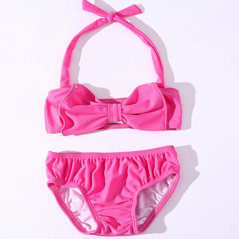 bambini costume da bagno 2017 3d nodo dellarco estate costumi da bagno bambini costume
