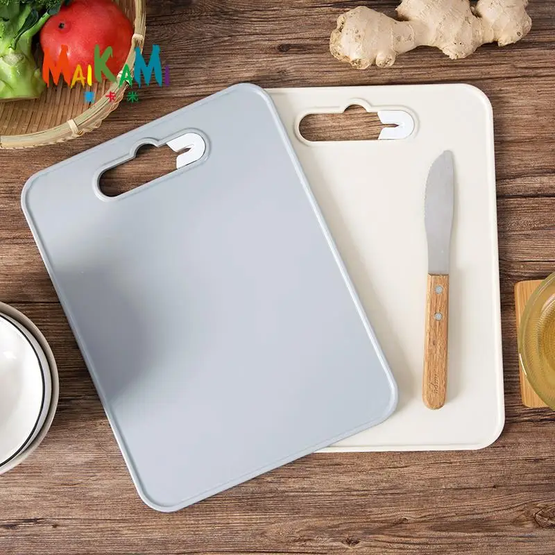 

MAIKAM 1pc Plastic Chopping Board Non-slip Frosted Kitchen Cutting Board Vegetable Meat Tools Kitchen Accessories Chopping Board