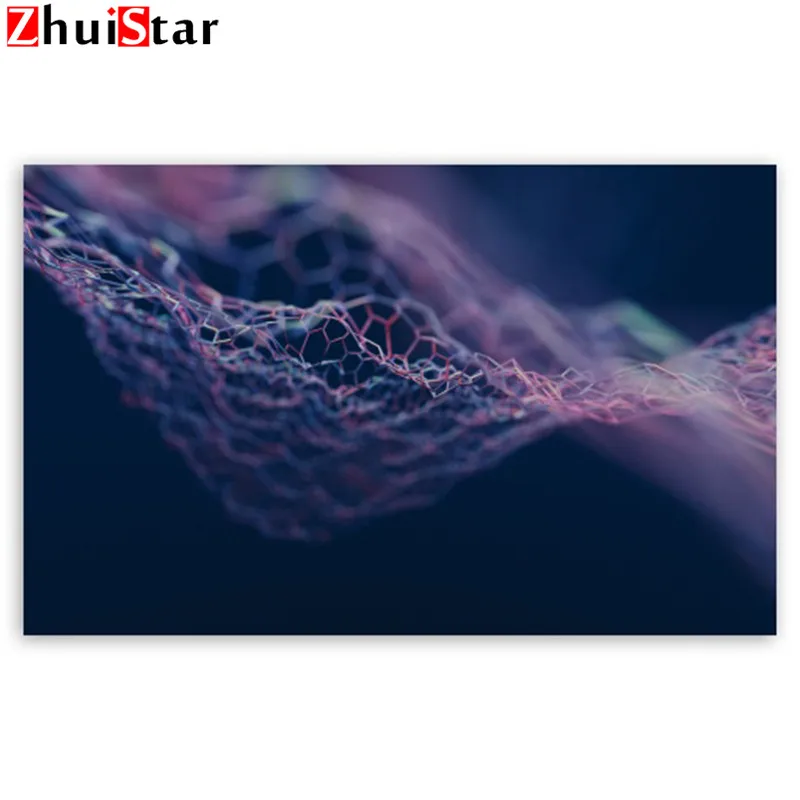 Zhui Star алмазная живопись картина Стразы Красочные Нетканые квадратные Алмазная