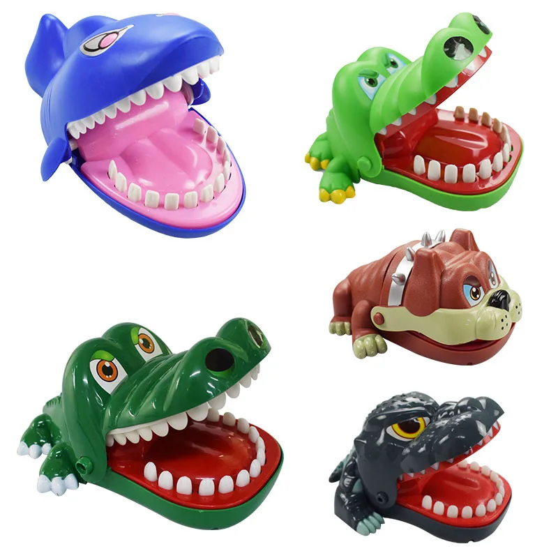 

Crocodile Dog Finger Biting Toy Pranks Cool Funny a Horrible Toys Games Funny Gift Children's Originality Toys for Children