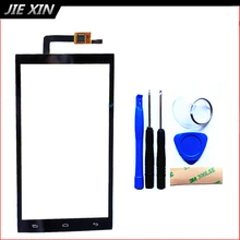 Tools+3M Sticker New 5.0 Inch For Micromax Canvas Juice 2 AQ5001 Touch Screen Digitizer Sensor Touch Panel Black Free Shipping