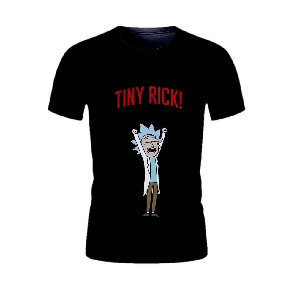Rick and Morty рубашки для мальчиков пара футболка мужской пуловер Harajuku уличная мужской короткие футболки одежда личности Топы корректирующие