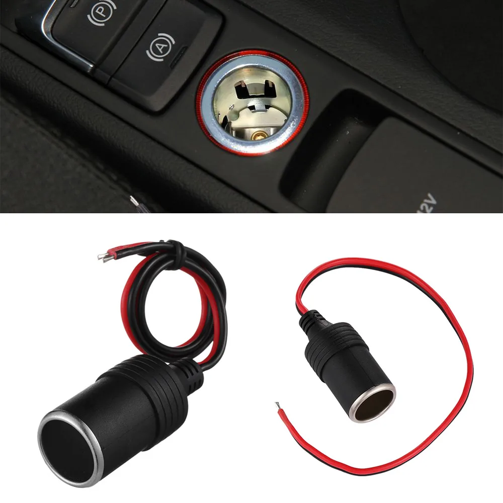 1PC Car Cigarette Lighter 12V Car Cigarette Lighter Socket Brass Plug