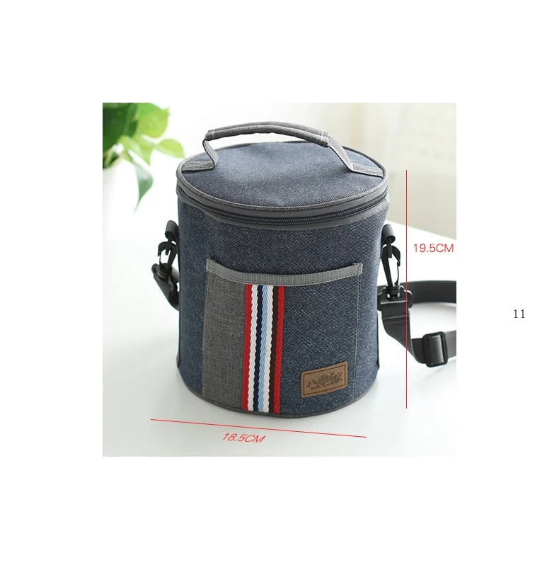 Hengpai Northern Lights Sky Winter Lunch Box Geïsoleerde Lunch Bag