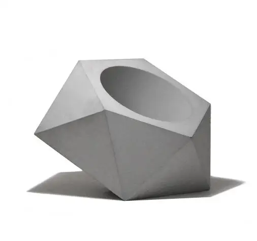 Алмазная форма цветочные горшки силиконовые бетонные 3d фотообои из цемента