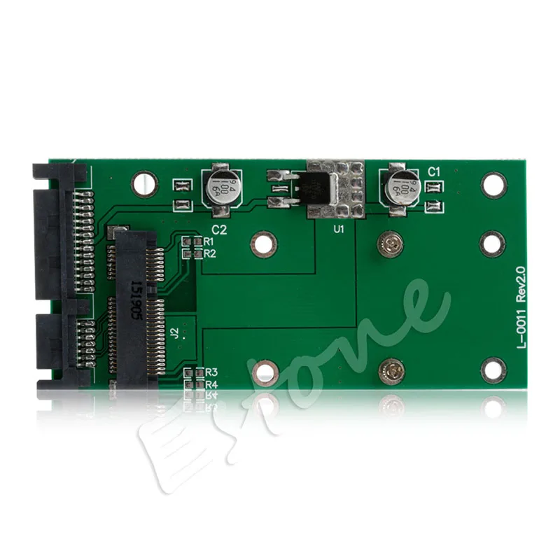 MSATA SSD до 2,5 ''SATA 6,0 Gps адаптер конвертер карты модуль Плата Pad Pcie-L059 горячий