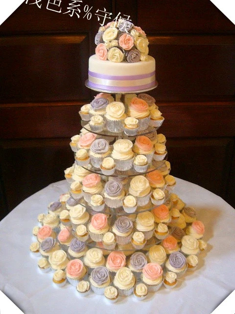 ラウンドカップケーキスタンド送料ショッピング 透明アクリルカップケーキスタンド 6段ラウンドクリスタル結婚式アクリルケーキスタンド装飾 Cupcake Stand Stand Decorationcupcake Acrylic Stands Aliexpress