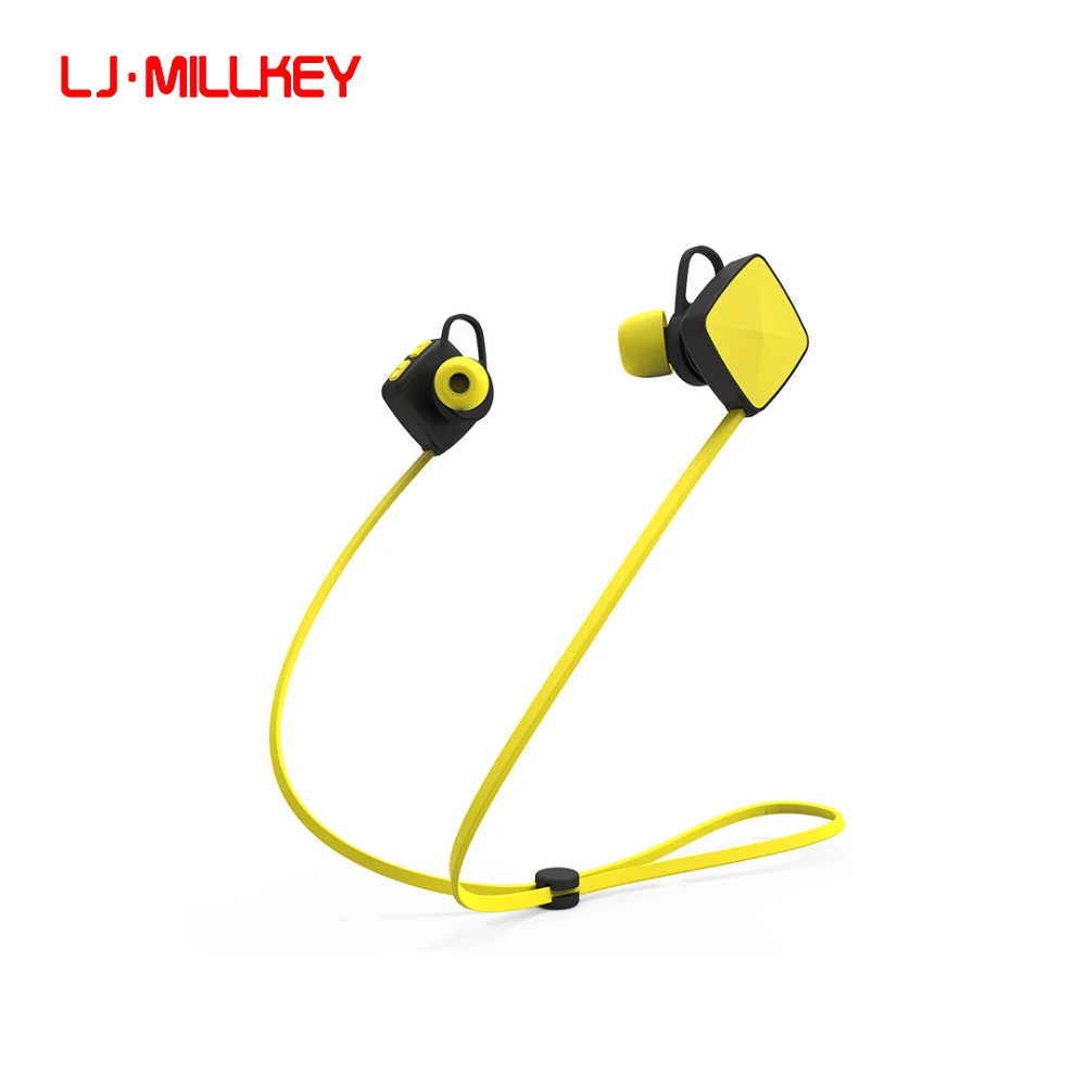 

LJ-MILLKEY Bluetooth V4.2 Wireless Earbuds Noise Reduction earphone with Microphone Sweatproof Stereo Bluetooth Headset L305