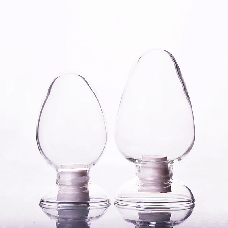 2pcs Seed bottle,Capacity 125ml/250ml/500ml,Conical seed bottle,Display bottle,Heart-shaped bottle