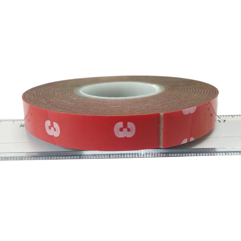 

6MM/10MM * 3M TAPE DOUBLE SIDED ACRYLIC FOAM ADHESIVE AUTO CAR INTERIOR TAPE DECALS GLUE STICKER CAR-STYLING