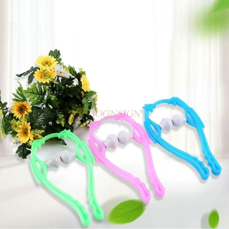 Cervical Massager Manual Clip Neck Home Office Shoulder And Acupuncture Points Meridian Kneading Handheld Body Care Tool